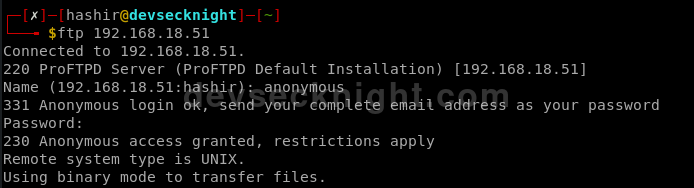 Hackableii ftp